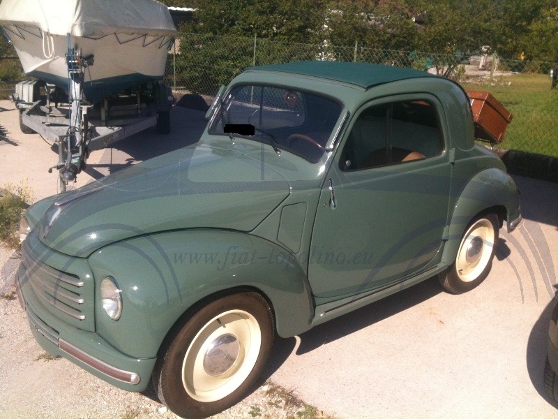 Fiat 500 C Trasformabile telaio 16xxxx 1949 Claudio dalla provincia di Udine