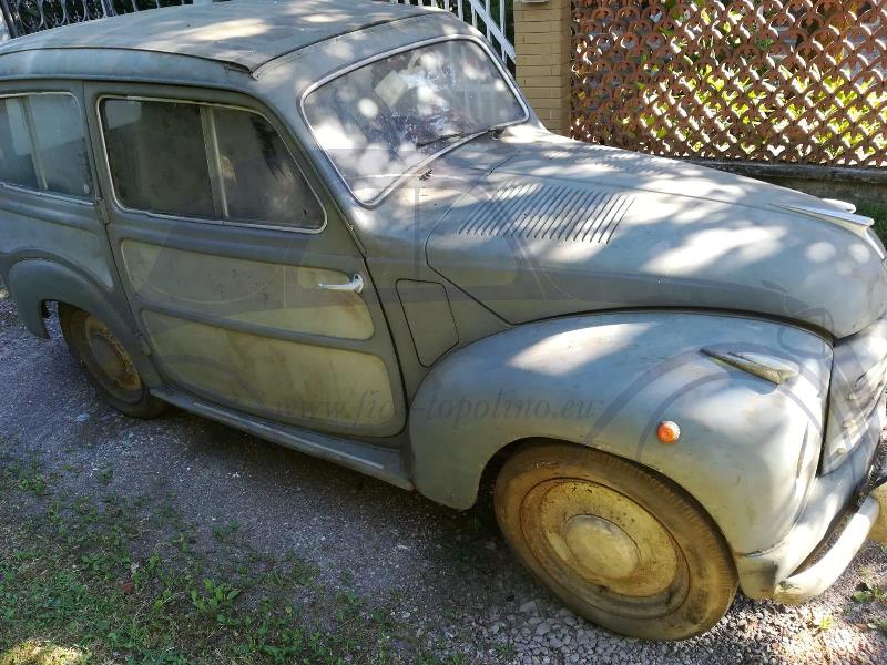 Fiat 500 C Belvedere telaio 38xxxx 1953 Walter dalla provincia di Novara