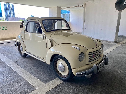 Fiat 500 C Trasformabile telaio 17xxxx 1949 Giuseppe da Bangkok Thailandia