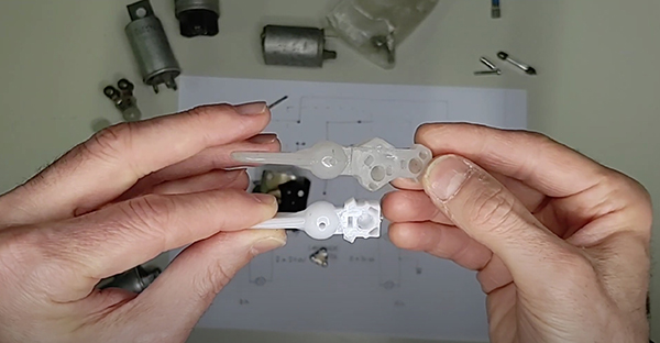 Riparazione interruttore indicatori di direzione